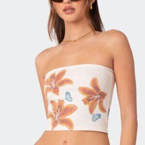 Edikted Tigerlily Tube Top